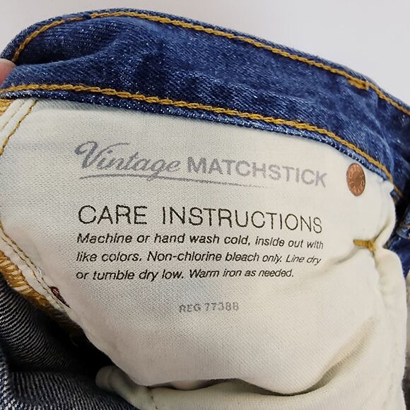 J.Crew Vintage Matchstick Ripped Jeans Size 27S Stretch Low Rise Distressed - Picture 13 of 13